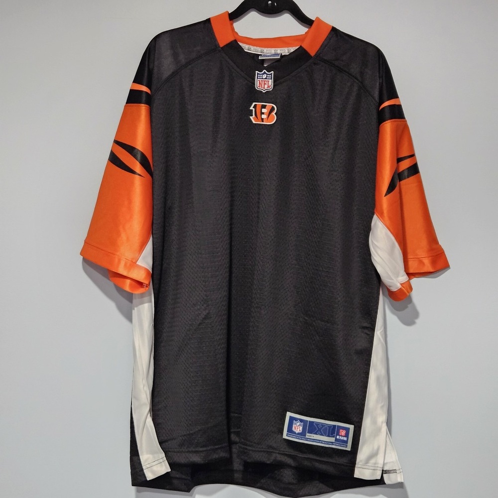 Cincinnati Bengals Jersey Men's Size XL‎ Blank Jersey Pro line Black NWOT